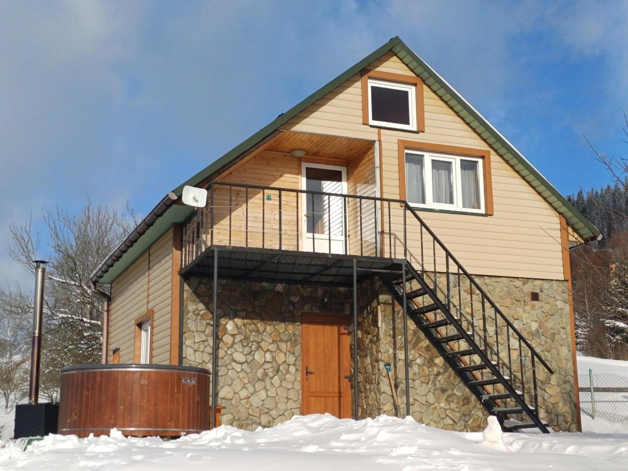 Cottage Panorama Karpat Volosyanka  Buitenkant foto